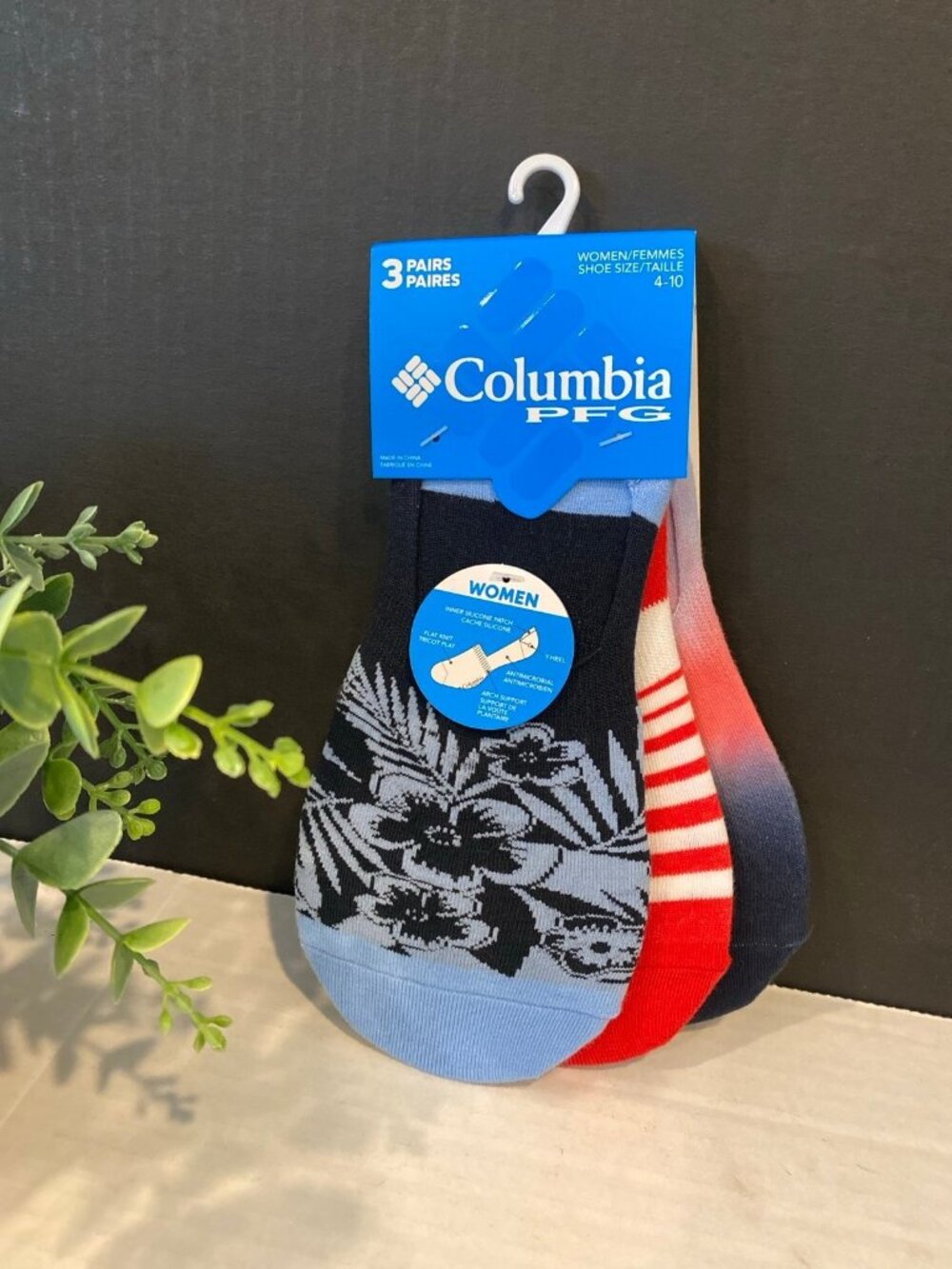 NWT Columbia PFG Women's Sock Liners-3 Pack